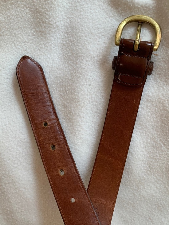Vintage Coach Brown Leather Belt main image 5